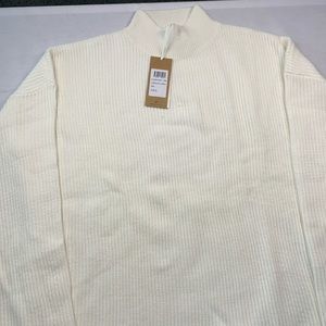 NWT Rhythm Women’s Classic Knit Jumper Sweater in Cream